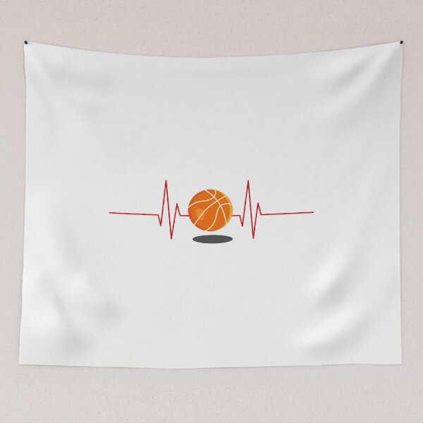 Item preview, Basketball Heartbeat Graphic designed and sold by GiaoCalonas.