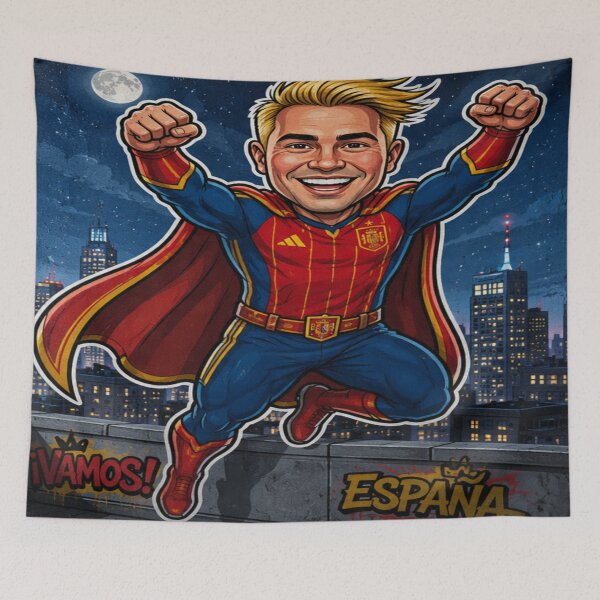 Item preview, super man spain designed and sold by JMAVILA ART.