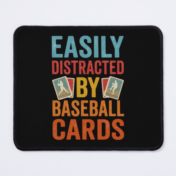 Item preview, Easily Distracted By Baseball Cards designed and sold by dudelinart.