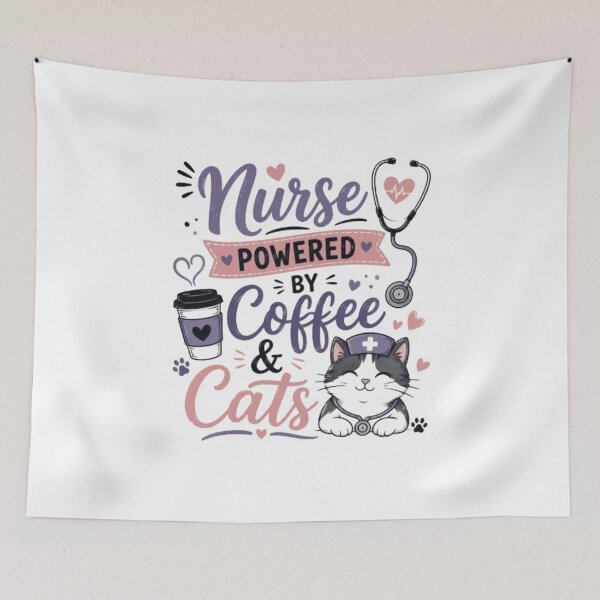 Item preview, Cat Nurse Life | Cute Nurse Cat T-Shirt | Funny RN Cat Lover Gift designed and sold by 1PRINTORA1.