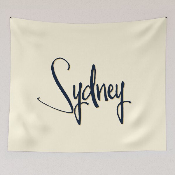 Item preview, SYDNEY personalized type design designed and sold by CharlottePlaceArt.
