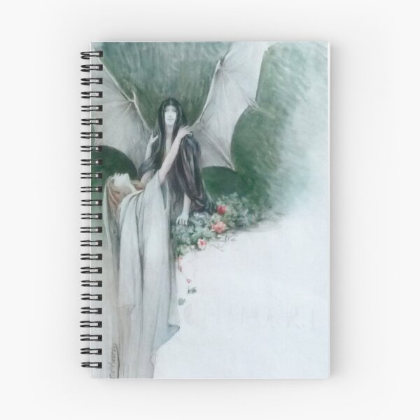 Item preview, Georges Clairin Chimere Portrait Sarah Bernhardt designed and sold by Vintage Designs +.
