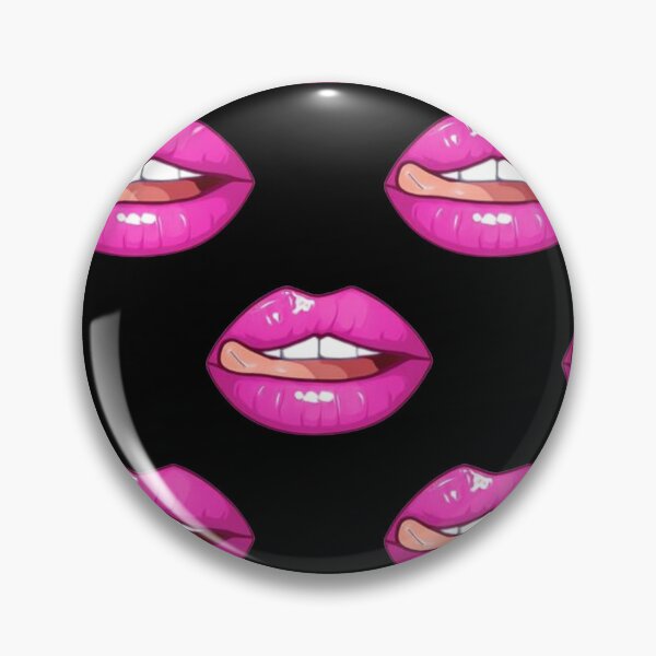 Item preview, Flirty Lick Lips Pattern designed and sold by calypso-designs.