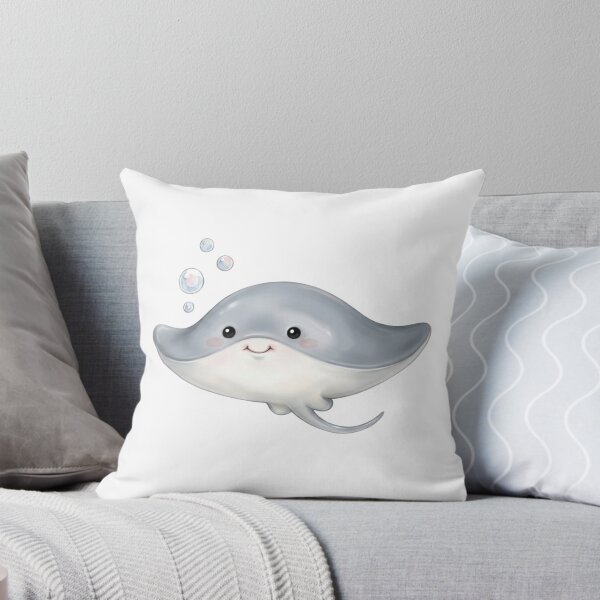 Item preview, stingray with bubbles designed and sold by haebalagii.