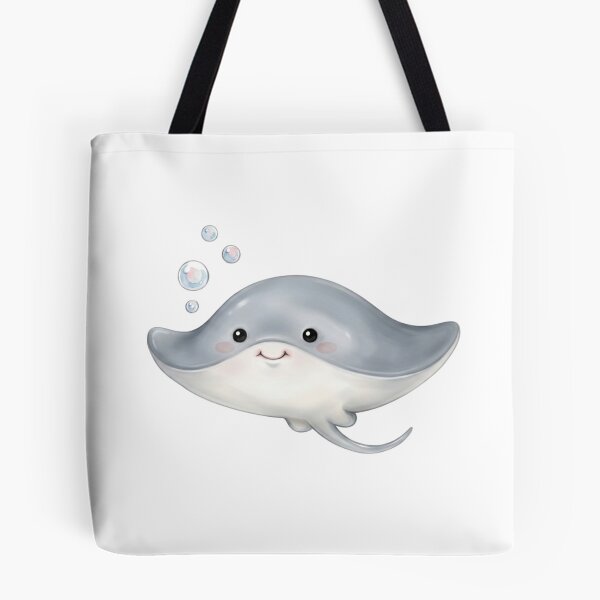 Item preview, stingray with bubbles designed and sold by haebalagii.