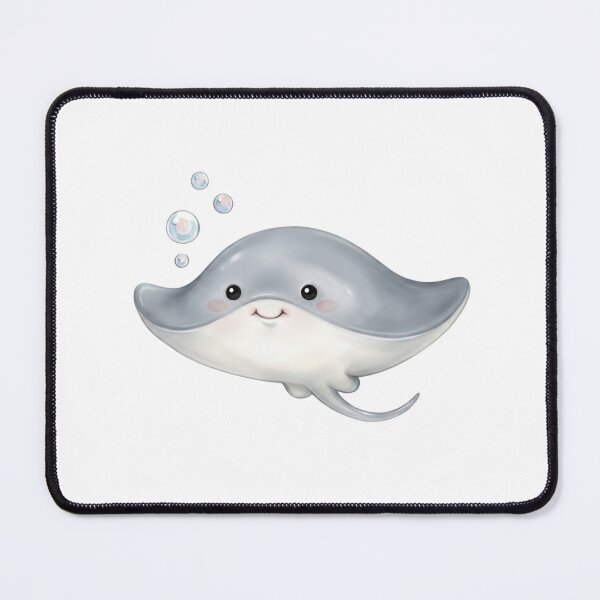 Item preview, stingray with bubbles designed and sold by temptedd.