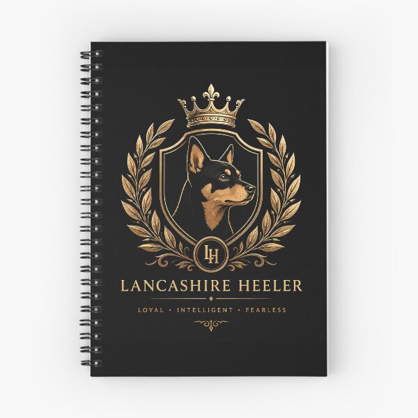 Item preview, Lancashire Heeler Royal Crest Luxury Emblem designed and sold by Abidel.