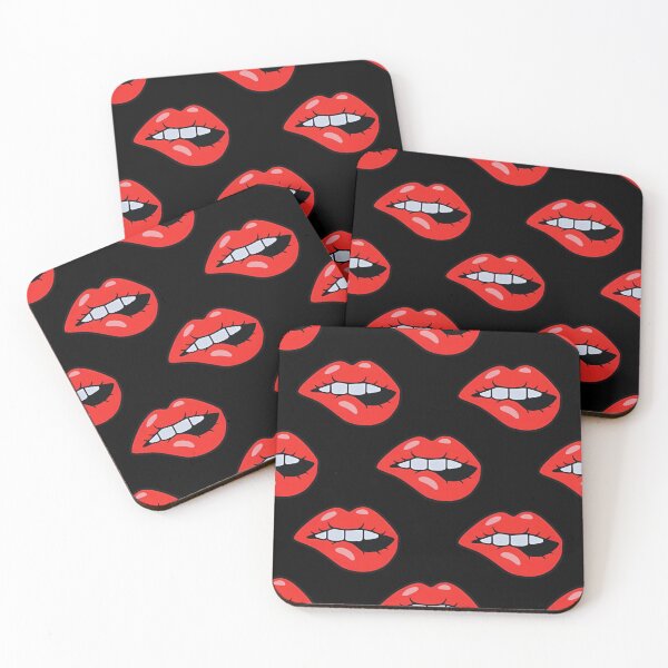 Item preview, Flirty Lip Bite Pattern designed and sold by calypso-designs.