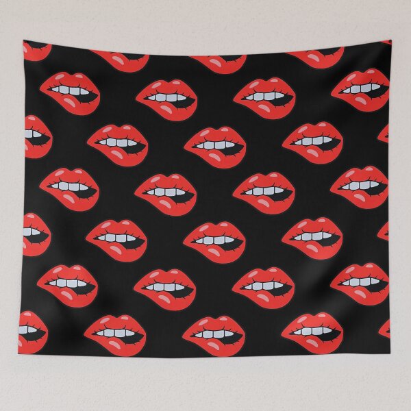 Item preview, Flirty Lip Bite Pattern designed and sold by calypso-designs.