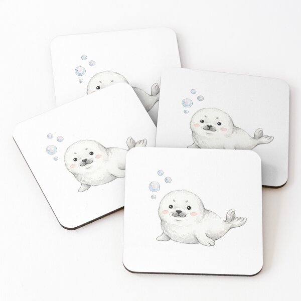 Item preview, seal with bubbles designed and sold by temptedd.