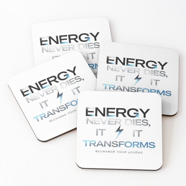 Item preview, ENERGY NEVER DIES, IT TRANSFORMS designed and sold by aolisakshop.