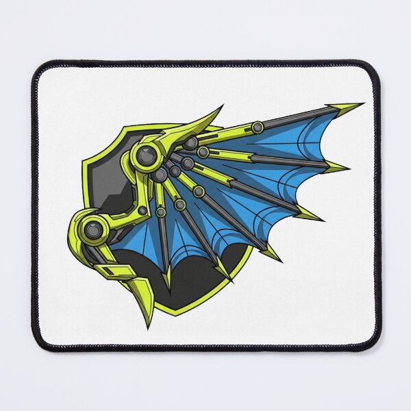 Item preview, Cyber Dragon Wing Emblem designed and sold by Dzblack.