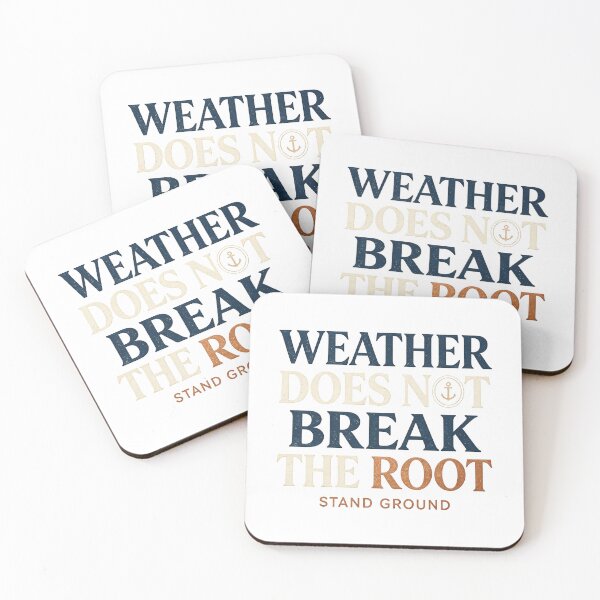 Item preview, WEATHER DOES NOT BREAK THE ROOT designed and sold by aolisakshop.