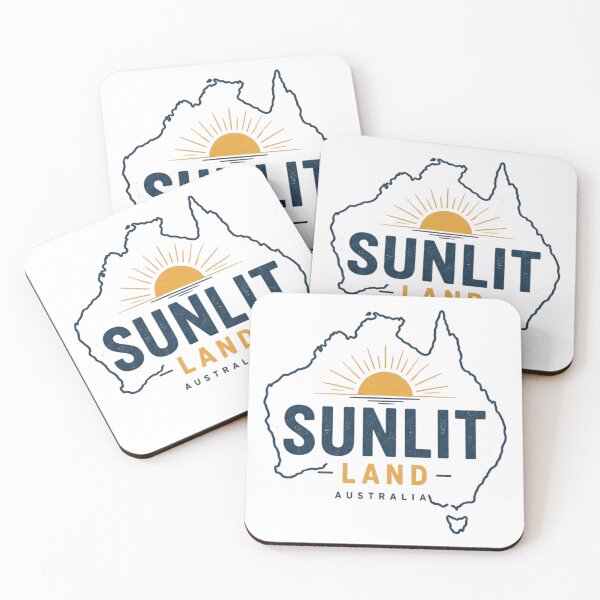 Item preview, Sunlit Land Australia  designed and sold by PamLeeDesign.