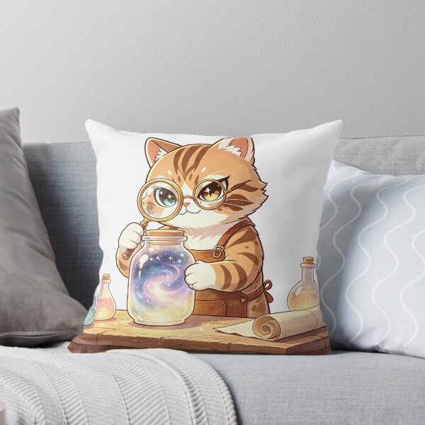 Item preview, The Stardust Alchemist - Magical Felis Nigripes Researcher designed and sold by ABYSSLAB.