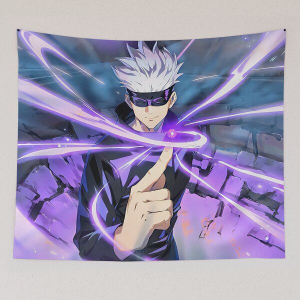Item preview, Purple Energy Anime designed and sold by PosterFuel.