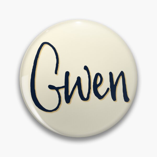 Item preview, GWEN personalized type design designed and sold by CharlottePlaceArt.