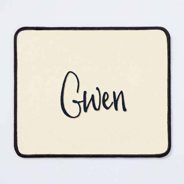 Item preview, GWEN personalized type design designed and sold by CharlottePlaceArt.