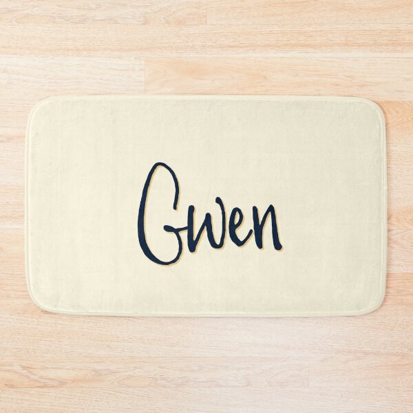 Item preview, GWEN personalized type design designed and sold by CharlottePlaceArt.