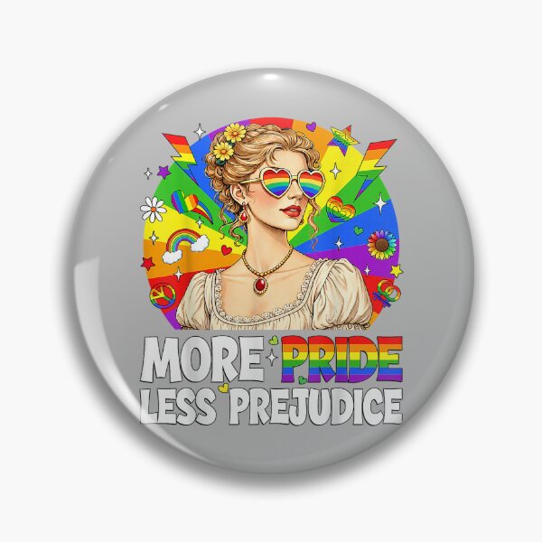 Item preview, More Pride Less Prejudice Pride Month LGBTQ Gay Lesbian_3 designed and sold by mjohnson9.