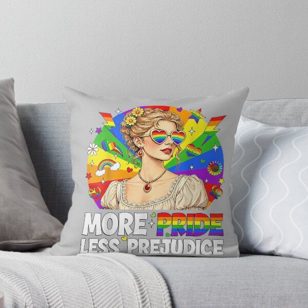 Item preview, More Pride Less Prejudice Pride Month LGBTQ Gay Lesbian_3 designed and sold by mjohnson9.