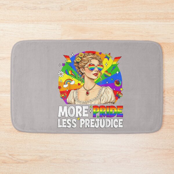Item preview, More Pride Less Prejudice Pride Month LGBTQ Gay Lesbian_3 designed and sold by mjohnson9.