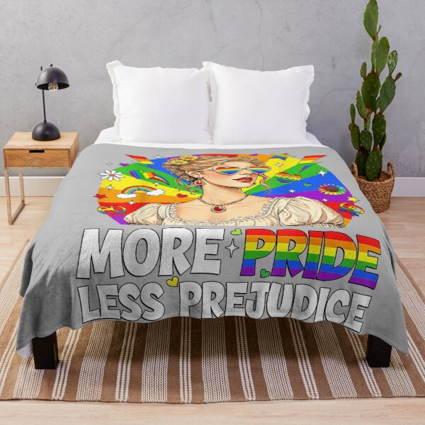 Item preview, More Pride Less Prejudice Pride Month LGBTQ Gay Lesbian_3 designed and sold by mjohnson9.