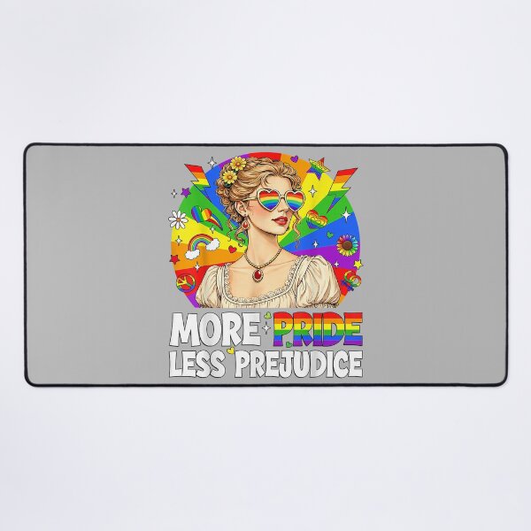 Item preview, More Pride Less Prejudice Pride Month LGBTQ Gay Lesbian_3 designed and sold by mjohnson9.