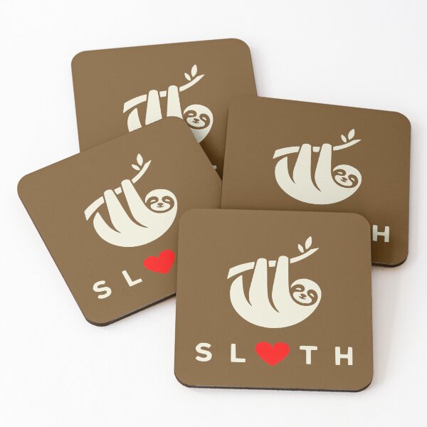 Item preview, Sloth love cute minimalist design for sloth lovers and gift for friend who likes sloths designed and sold by LD ART.