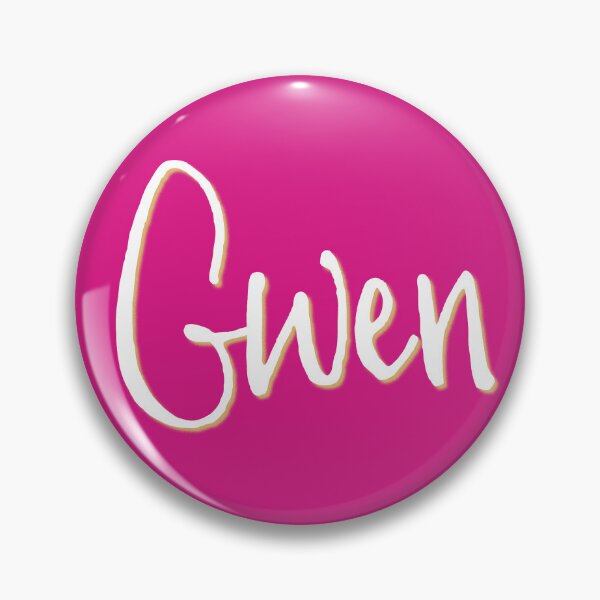 Item preview, GWEN personalized type design designed and sold by CharlottePlaceArt.