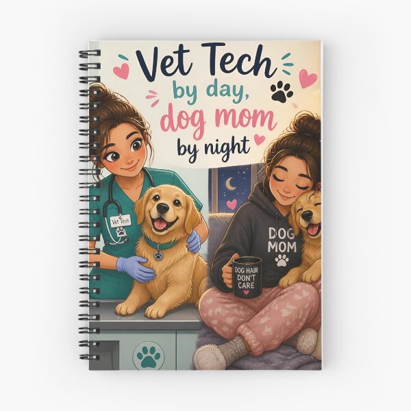 Item preview, Vet Tech by Day Dog Mom by Night — Funny Vet Tech Dog Mom Gift Shirt designed and sold by DoggyDayLove.