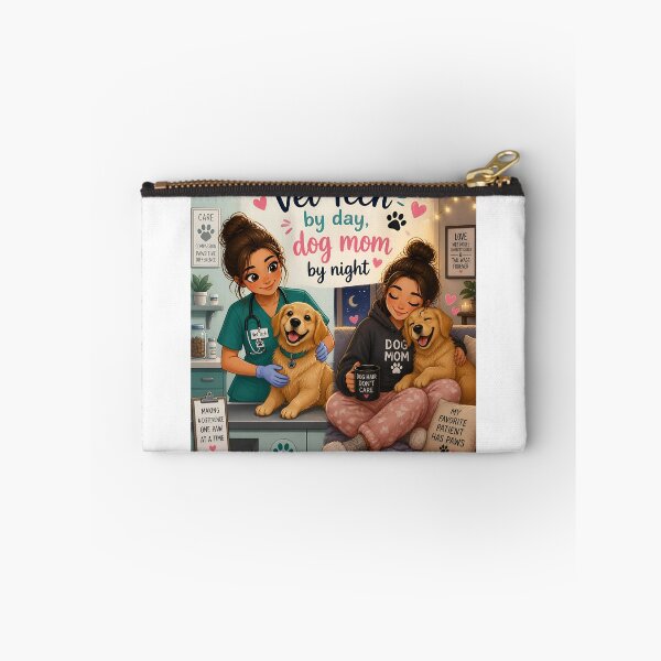 Item preview, Vet Tech by Day Dog Mom by Night — Funny Vet Tech Dog Mom Gift Shirt designed and sold by DoggyDayLove.