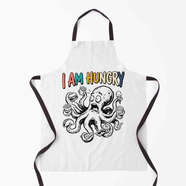Item preview, Funny Octopus Eating Fast Food Pizza Burger Taco designed and sold by BumbleBloom7.