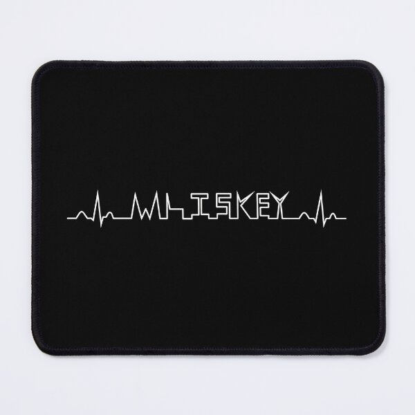 Item preview, Whiskey Heartbeat EKG Line Art Design designed and sold by GiaoCalonas.