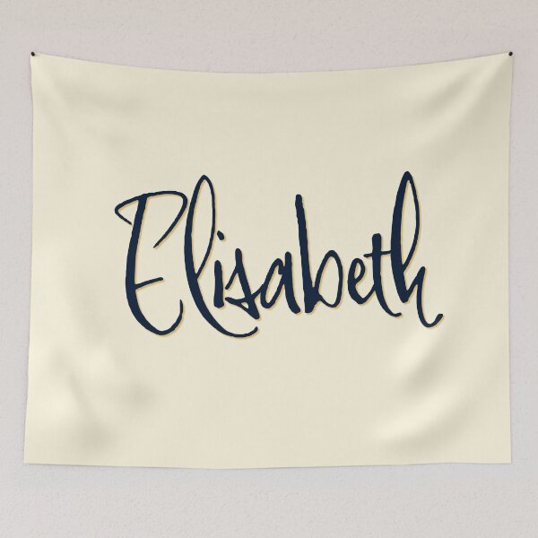 Item preview, ELISABETH personalized type design designed and sold by CharlottePlaceArt.