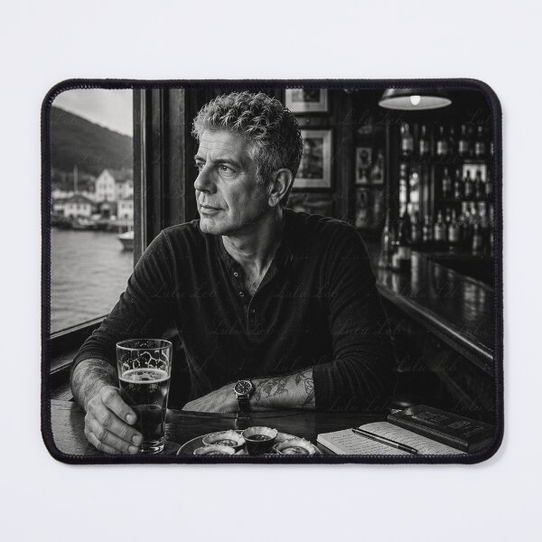 Item preview, Anthony Bourdain - Enjoy the Ride Quote designed and sold by LuluLeb.