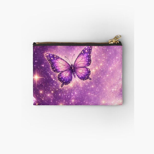 Item preview, Purple Galaxy Butterflies & Crystals designed and sold by I Sell Stuff.