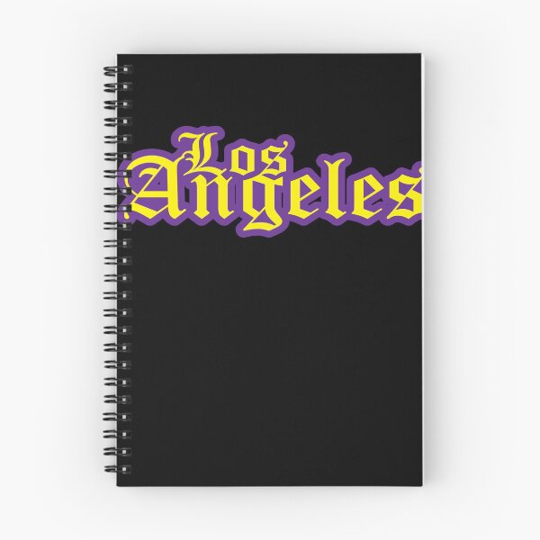 Item preview, Los Angeles Old English-Purple Gold designed and sold by vma77.