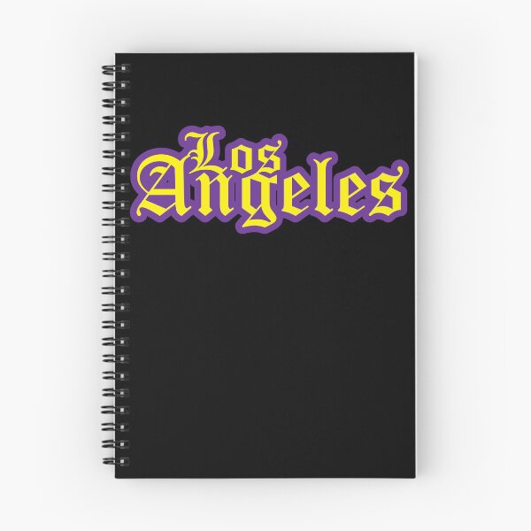 Item preview, Los Angeles Old English-Purple Gold designed and sold by vma77.