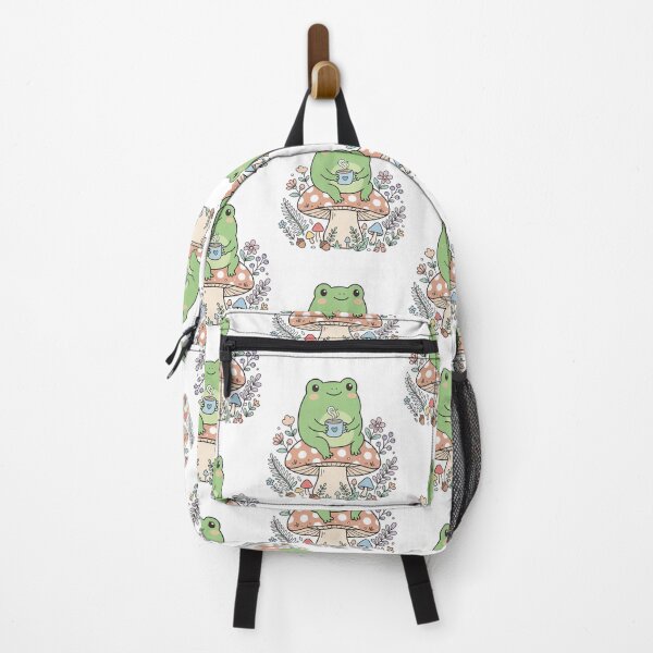 Item preview, Kawaii Pond Dweller Sipping Drink on Cap designed and sold by FrankOliver.