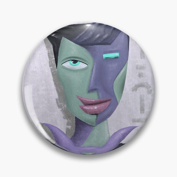 Item preview, Alien No.14 - Illusion Creator | Cubist Sci-Fi Character Art designed and sold by aekritdeach.