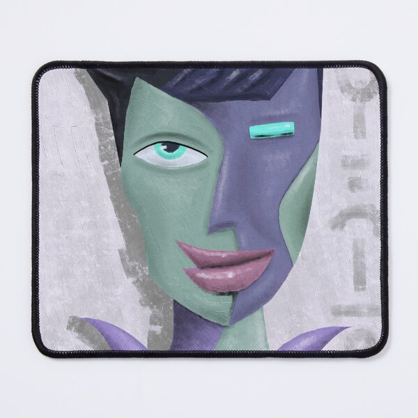 Item preview, Alien No.14 - Illusion Creator | Cubist Sci-Fi Character Art designed and sold by aekritdeach.