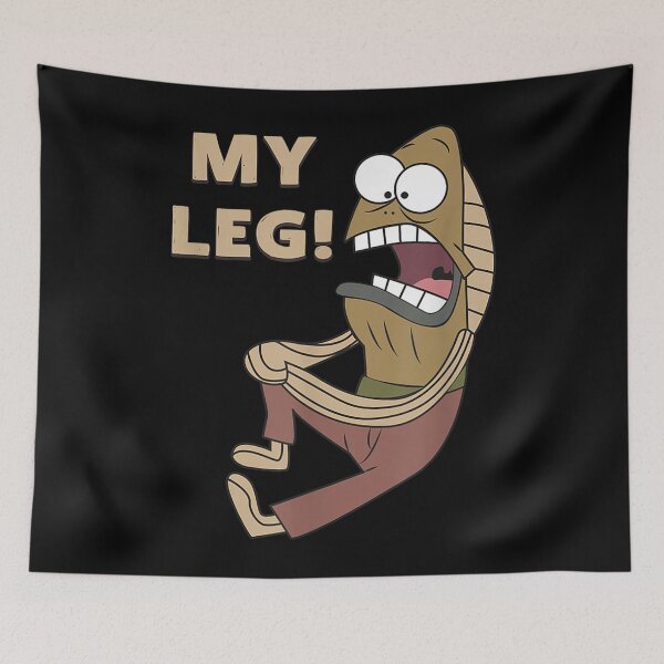 Item preview, Funny Mademark x SpongeBob SquarePants - Fred the Fish - My Leg! designed and sold by JoelFlem.