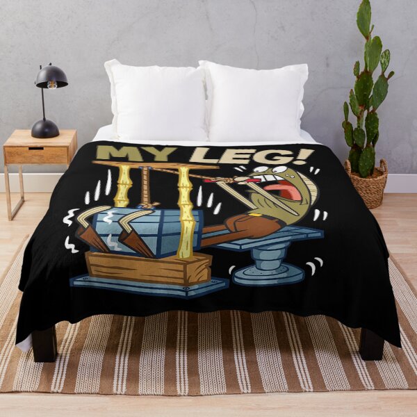 Item preview, Funny My Leg Legs Day Weight Lifting Bodybuilding SpongeBob Gym designed and sold by JoelFlem.