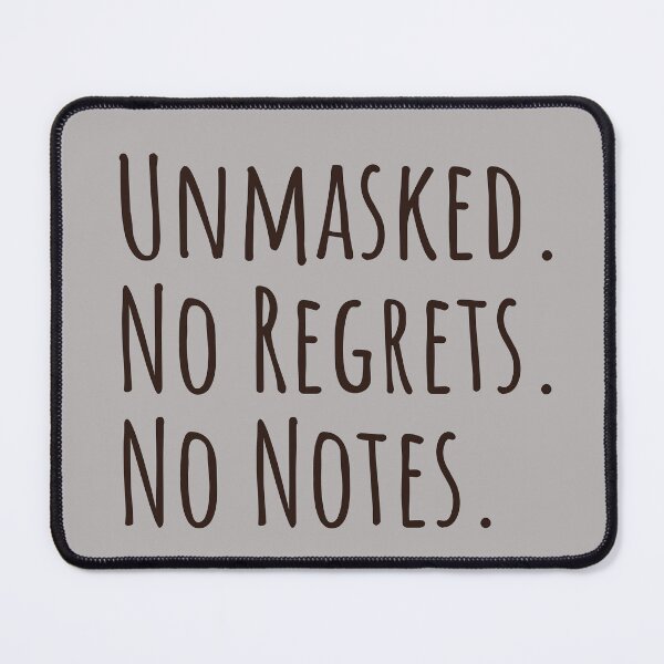 Item preview, Unmasked No Regrets Neurodivergent Late Diagnosi designed and sold by Notty DOT.