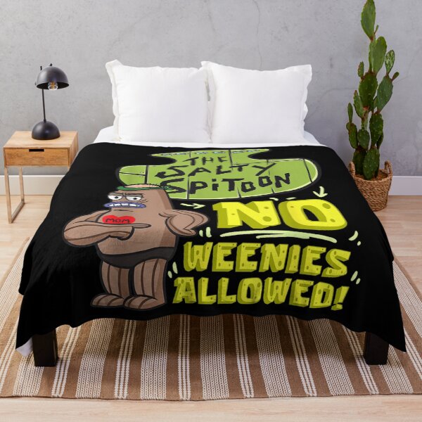 Item preview, Salty Spitoon No Weenies Allowed SpongeBob Gym Bodybuilder designed and sold by JoelFlem.