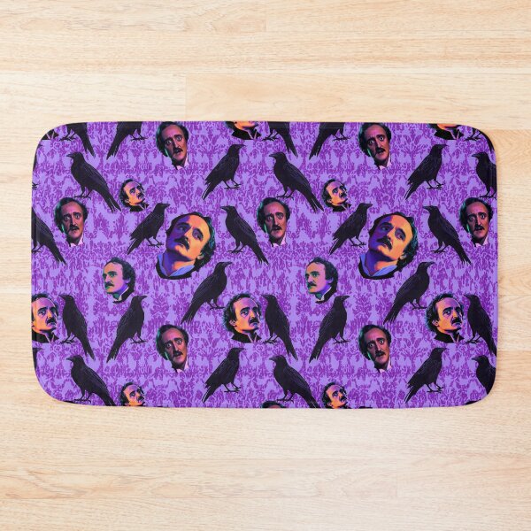 Item preview, Poe And Ravens On Purple Pattern designed and sold by calypso-designs.