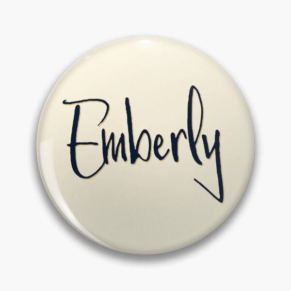 Item preview, EMBERLY personalized type design designed and sold by CharlottePlaceArt.