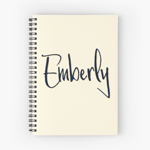 Item preview, EMBERLY personalized type design designed and sold by CharlottePlaceArt.