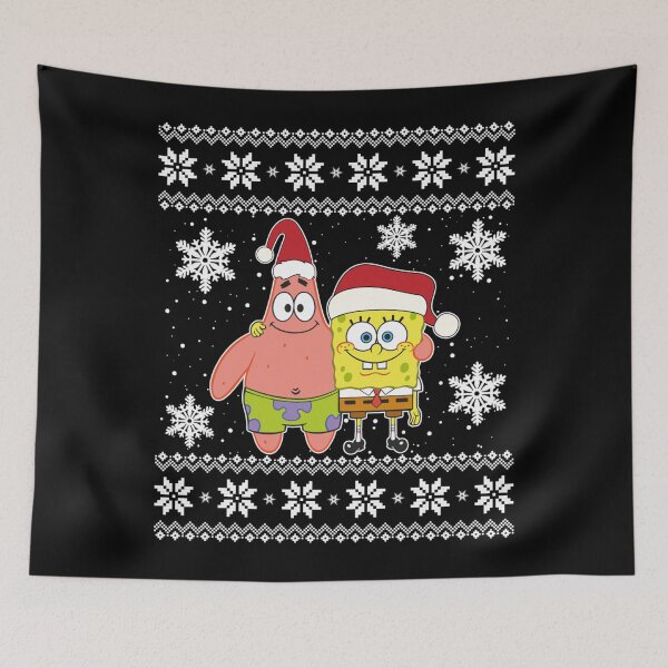 Item preview,  Spongebob And Patrick Best Friends Holiday Christmas Graphic  designed and sold by JoelFlem.